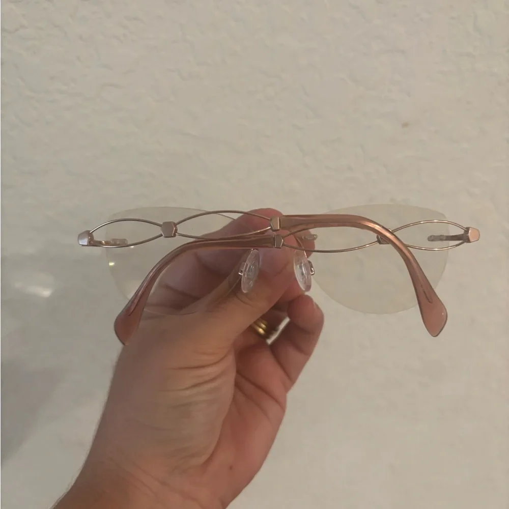 Charmant Line Art XL 2105 Titan Half Rim Eyeglasses Frames 51-17 135 Japan